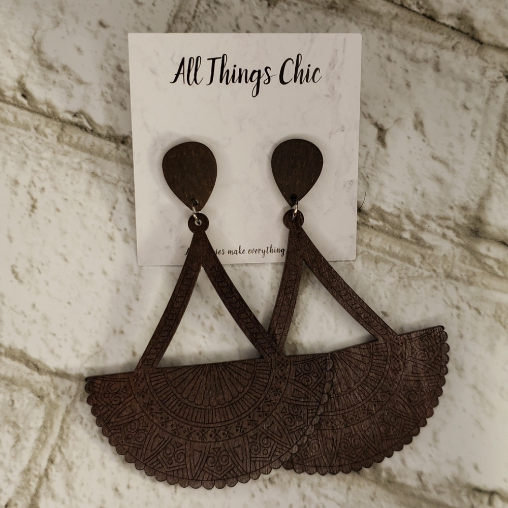 Wooden Earrings